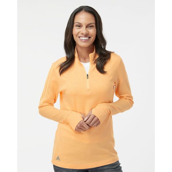 Women's 3-Stripes Quarter-Zip Sweater Pullover Thumbnail