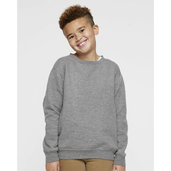 Youth Elevated Fleece Crewneck Sweatshirt Thumbnail
