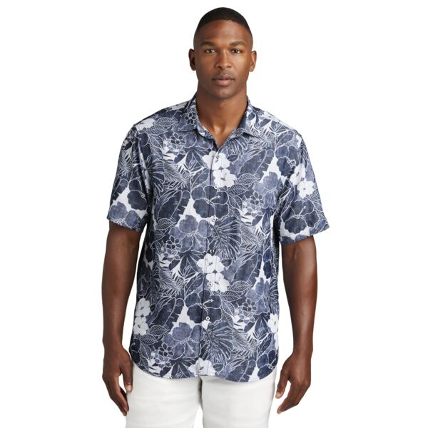 Coconut Point Playa Flora Short Sleeve Shirt Thumbnail