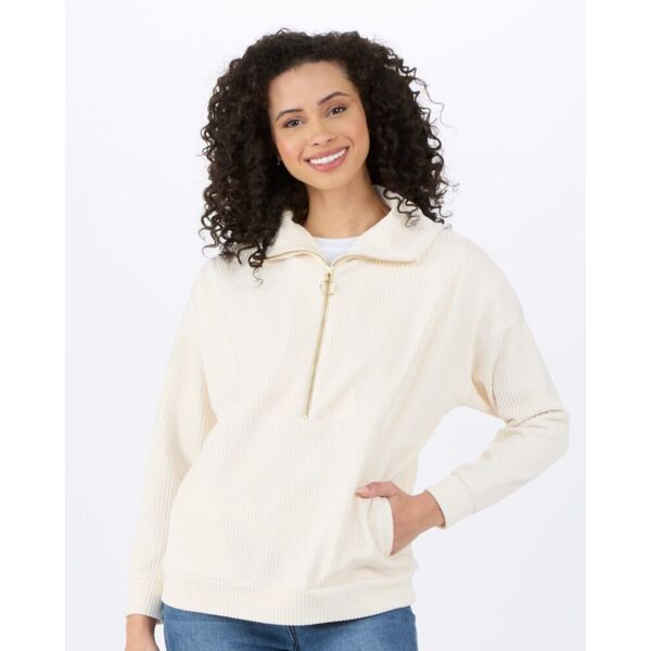 Women's Manchester Corded Quarter-Zip Pullover Thumbnail