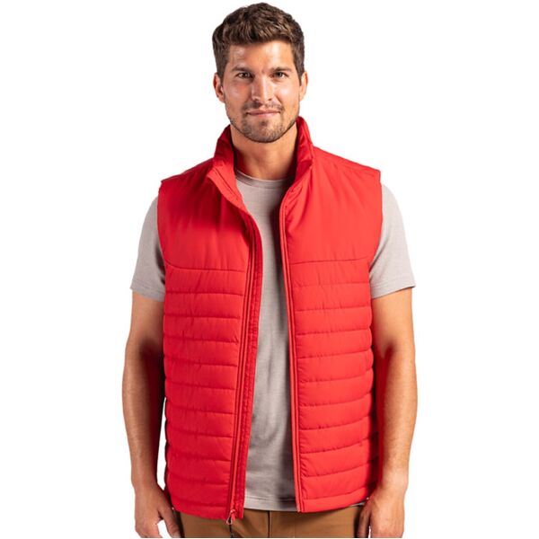 Clique Elevation Eco Full Zip Mens Puffer Vest Thumbnail