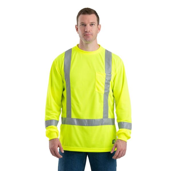 Men's Hi-Vis Class 3 Performance Pocket T-Shirt Thumbnail