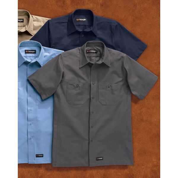 Men's Tall Short Sleeve Work Shirt Thumbnail