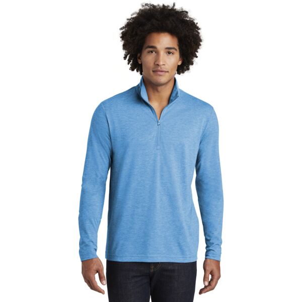 ® PosiCharge ® Tri Blend Wicking 1/4 Zip Pullover Thumbnail